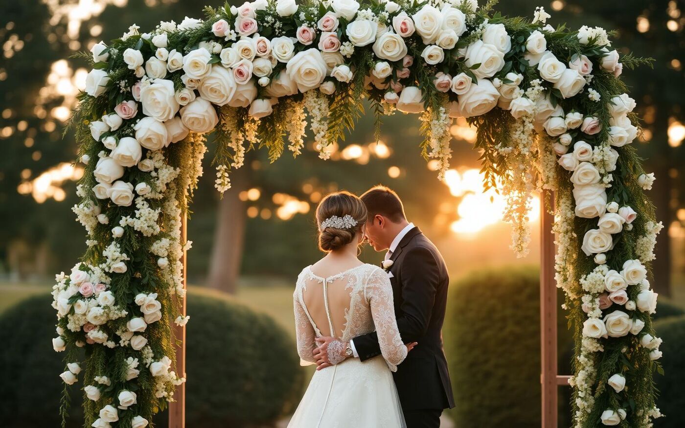 Wedding ceremony in Barrie, Ontario